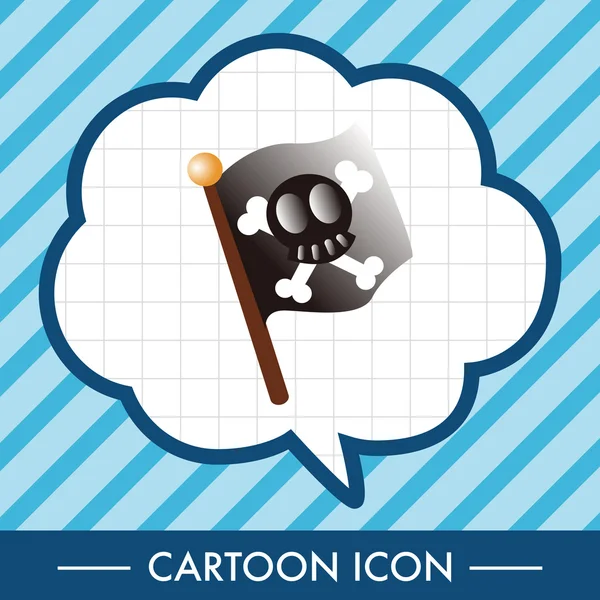 Korsan Tema öğeleri bayraklar