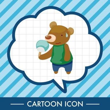 hayvan yaz çizgi film Tema öğeleri