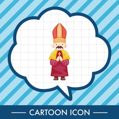 Papaz ve rahibe Tema öğeleri