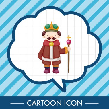 Royal Tema öğeleri Kral