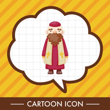 Papaz ve rahibe Tema öğeleri