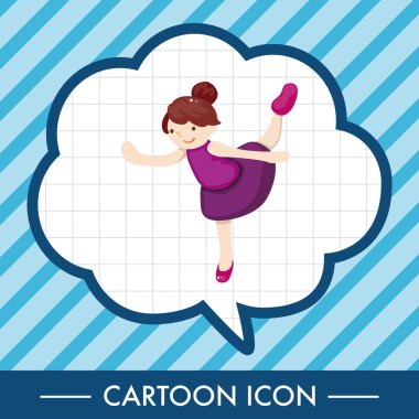 dansçı Tema öğeleri