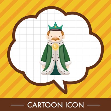 Royal Tema öğeleri Kral