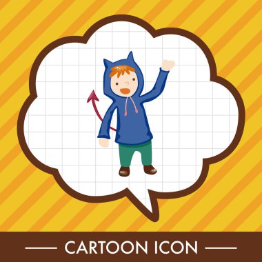 Cadılar Bayramı partisi kostüm Tema öğeleri