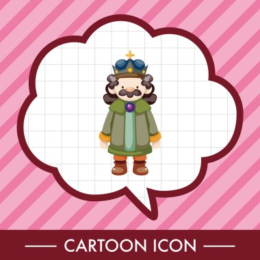 Royal Tema öğeleri Kral