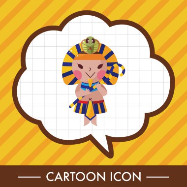 Firavun Tema öğeleri vektör, eps