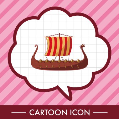 Ulaşım tekne Tema öğeleri