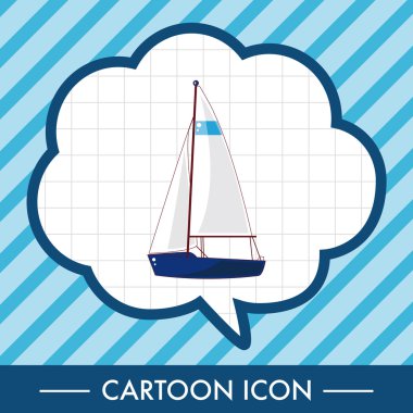 Ulaşım tekne Tema öğeleri