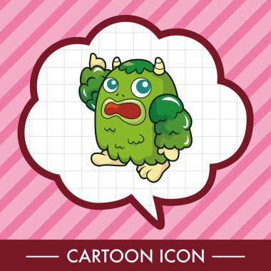 tuhaf canavar Tema öğeleri