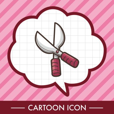 Bahçe makası Tema öğeleri