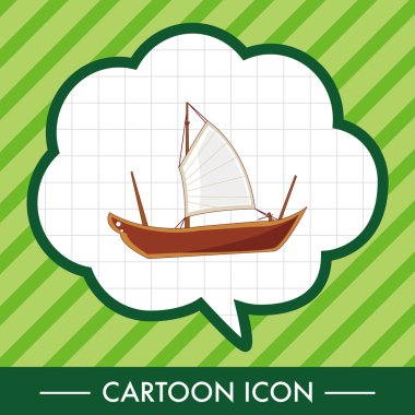 Ulaşım tekne Tema öğeleri