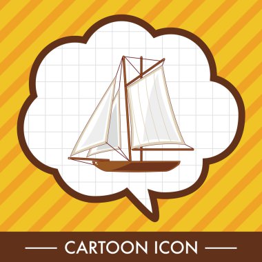 Ulaşım tekne Tema öğeleri