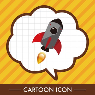 Uzay gemisi Tema öğeleri vektör, eps