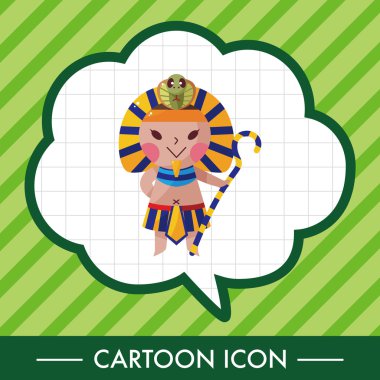 Firavun Tema öğeleri vektör, eps