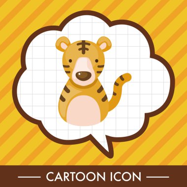 Çince Zodyak kaplan Tema öğeleri