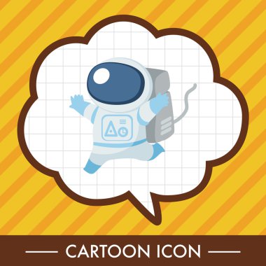 Uzay astronot Tema öğeleri