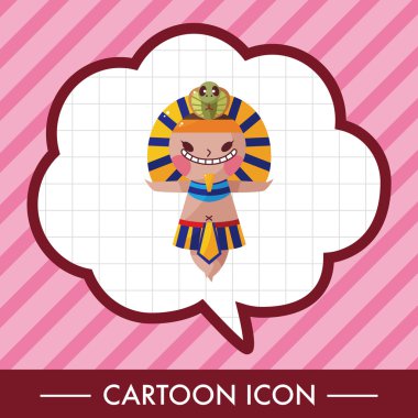 Firavun Tema öğeleri vektör, eps