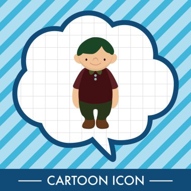 Aile çocuk karakter Tema öğeleri