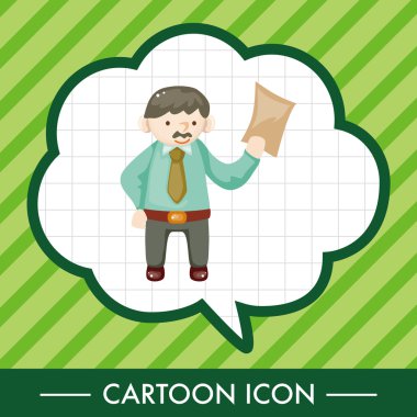 Ofis çalışanları Tema öğeleri 