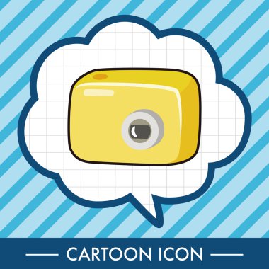 kamera Tema öğeleri vektör, eps