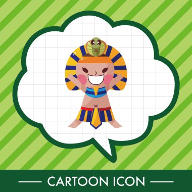 Firavun Tema öğeleri vektör, eps