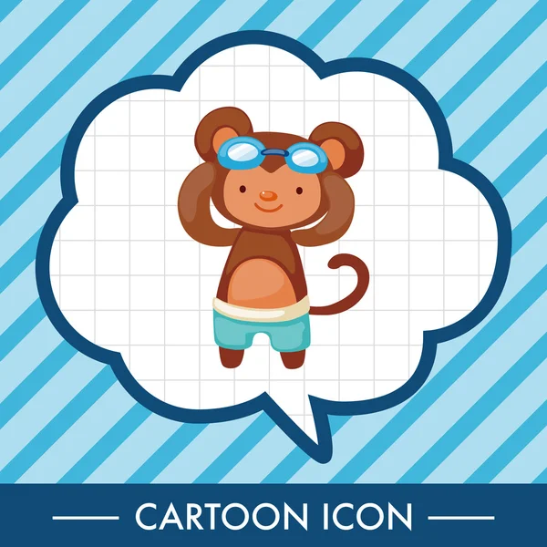 hayvan yaz çizgi film Tema öğeleri