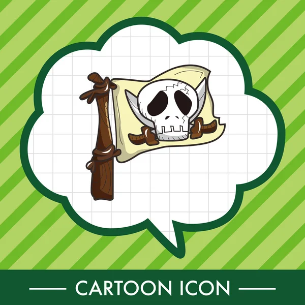 Korsan Tema öğeleri bayraklar