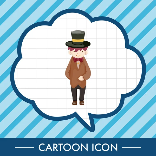 Erkek adam çizgi film Tema öğeleri