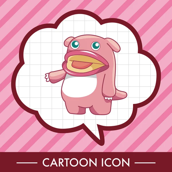 tuhaf canavar Tema öğeleri