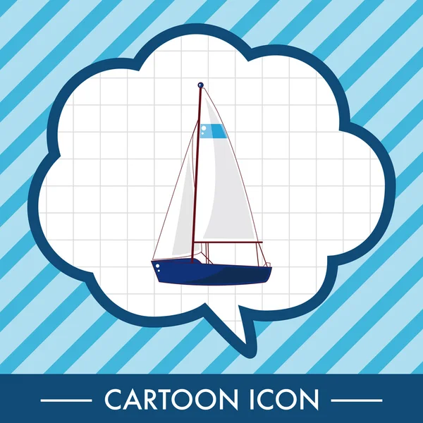 Ulaşım tekne Tema öğeleri