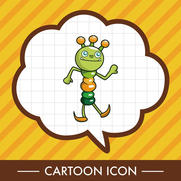 tuhaf canavar Tema öğeleri