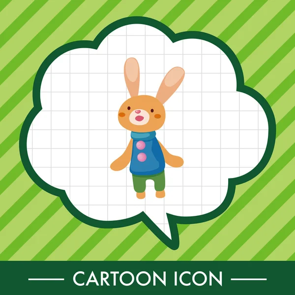 tavşan Tema eleman vektör, eps