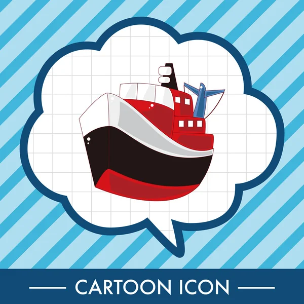 Ulaşım tekne Tema öğeleri