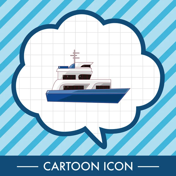 Ulaşım tekne Tema öğeleri