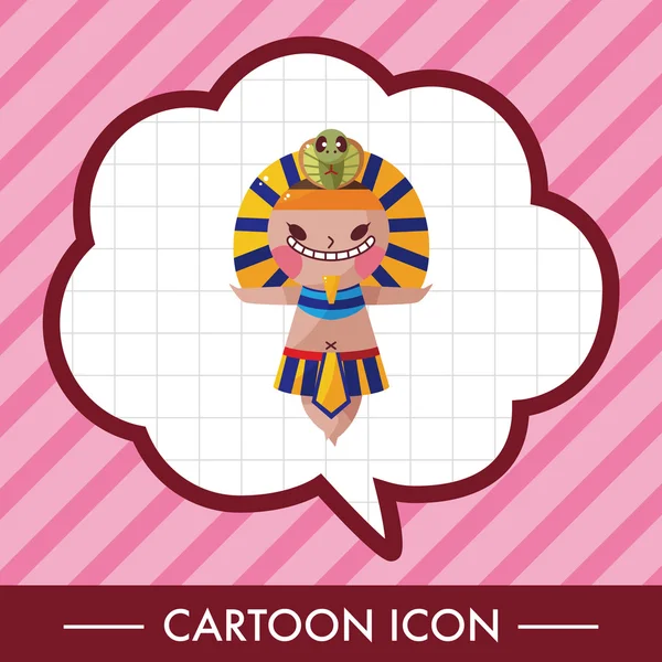 Firavun Tema öğeleri vektör, eps