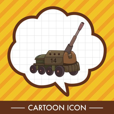 Tank Tema öğeleri vektör, eps