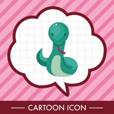 Çince Zodyak yılan Tema öğeleri