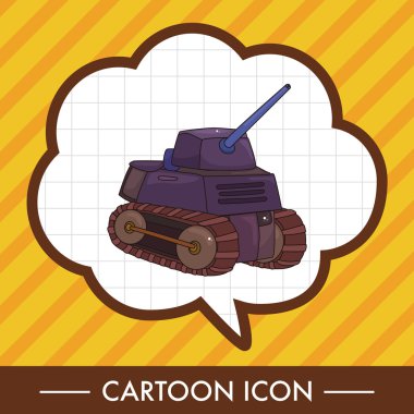 Tank Tema öğeleri vektör, eps