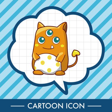 tuhaf canavar Tema öğeleri