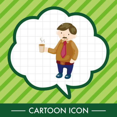 Ofis çalışanları Tema öğeleri 