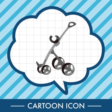 Golf ekipman Tema öğeleri