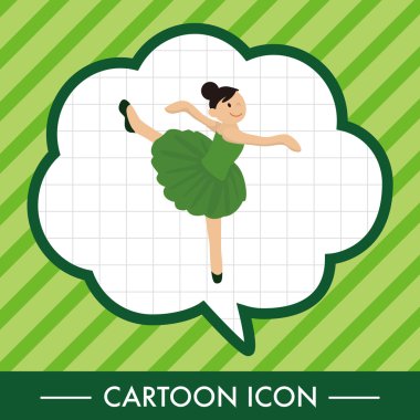 dansçı Tema öğeleri vektör, eps