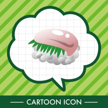 Japon yemek suşi Tema öğeleri