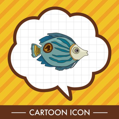 Balık Tema öğeleri vektör, eps