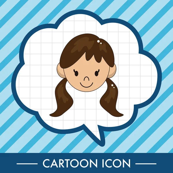 yüz chatacter Tema öğeleri vektör, eps