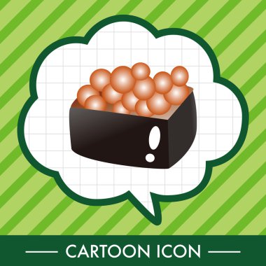 Japon yemek suşi Tema öğeleri