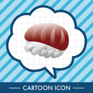 Japon yemek suşi Tema öğeleri