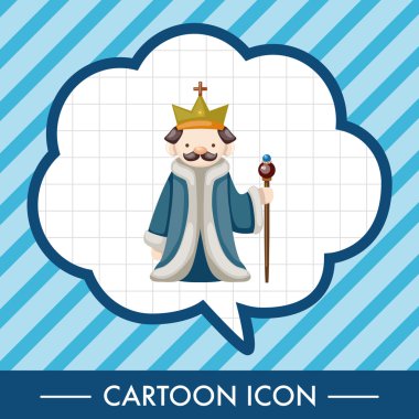 Royal Tema öğeleri Kral