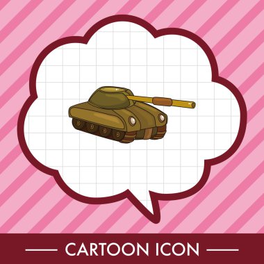 Tank Tema öğeleri vektör, eps