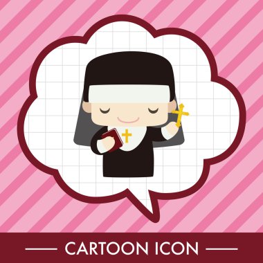 Papaz ve rahibe Tema öğeleri